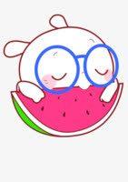 吃瓜的兔子怎么画,趣味插画创作解析